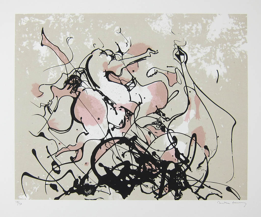 Dorothea Tanning - Untitled - 1992 color lithograph